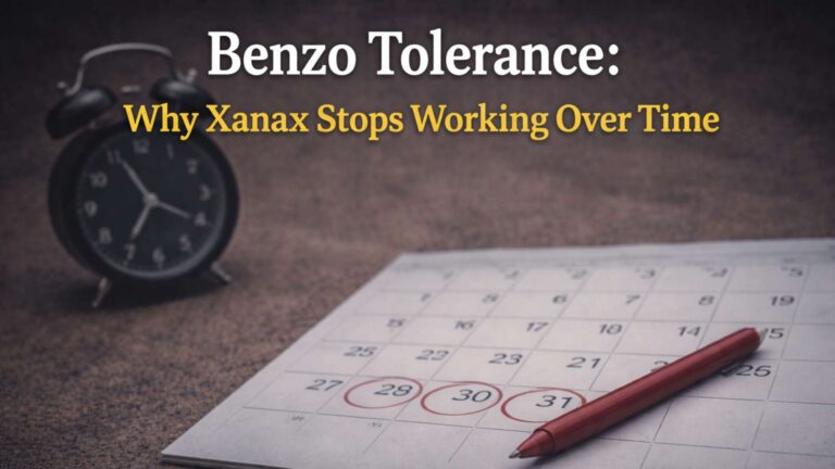 Benzo Tolerance Why Xanax Stops Working Over Time