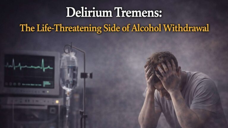 Delirium Tremens The Life-Threatening Side of Alcohol Withdrawal