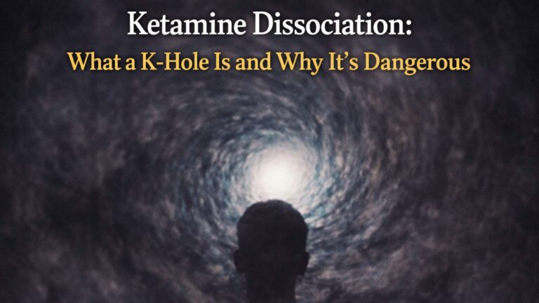Ketamine Dissociation What a K-Hole Is and Why Its Dangerous